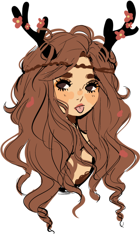 Choker Drawing Selfie Clipart (609x800), Png Download