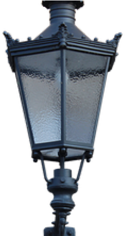 Lamp Post Clipart Park Light - Png Download (640x480), Png Download