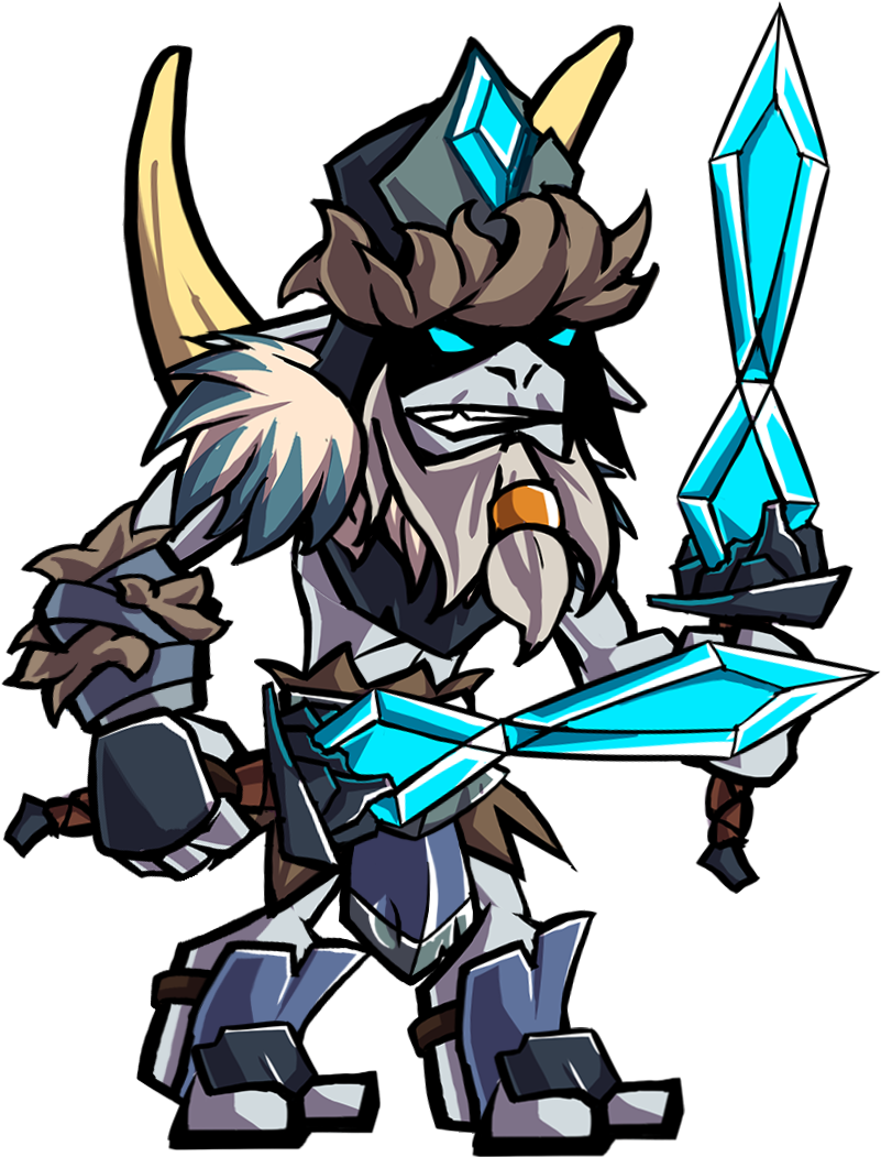 Tundra Goblin Warlord Clipart (841x1057), Png Download