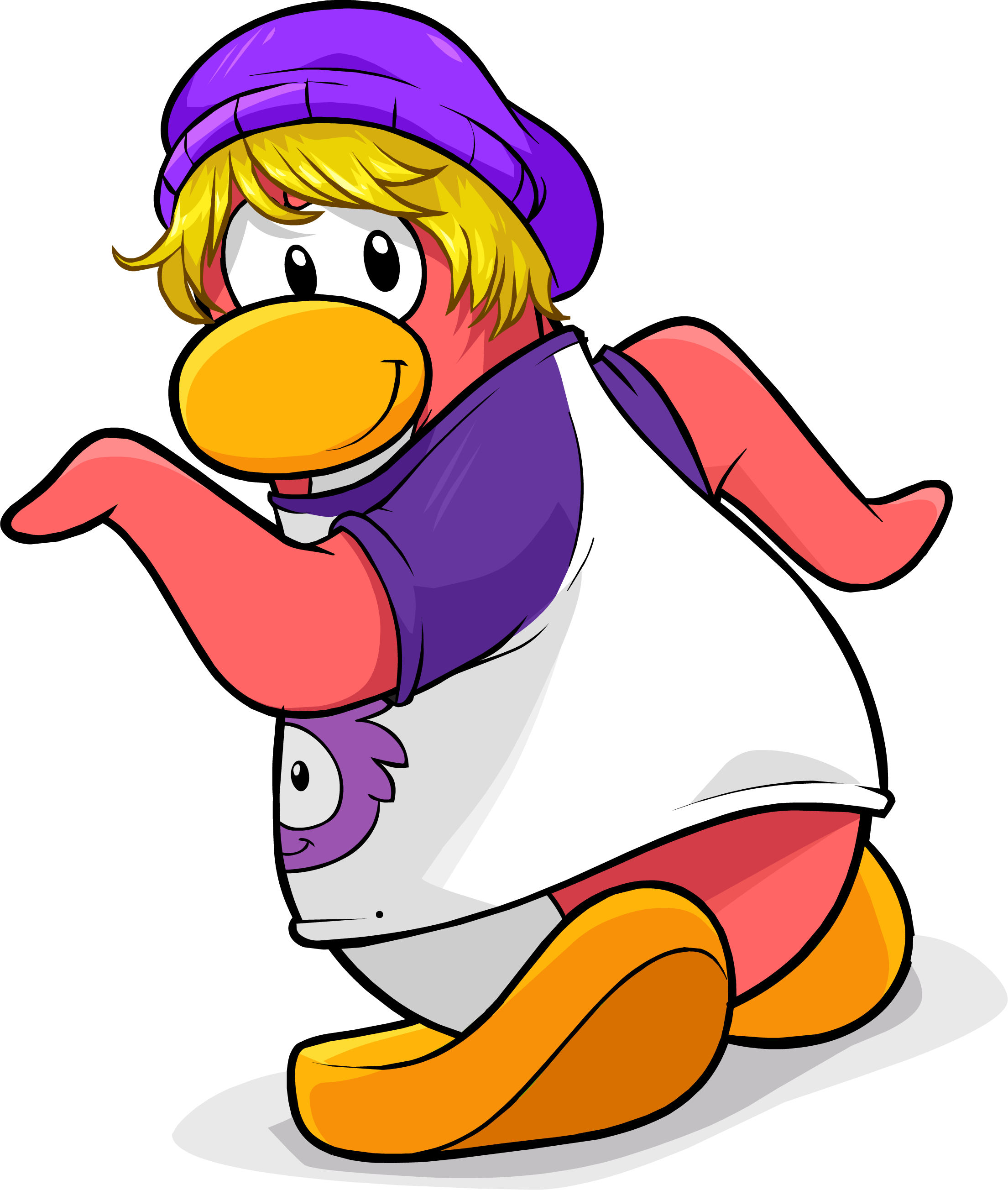 You're A Published Penguin Postcard 1 Clipart (2209x2607), Png Download