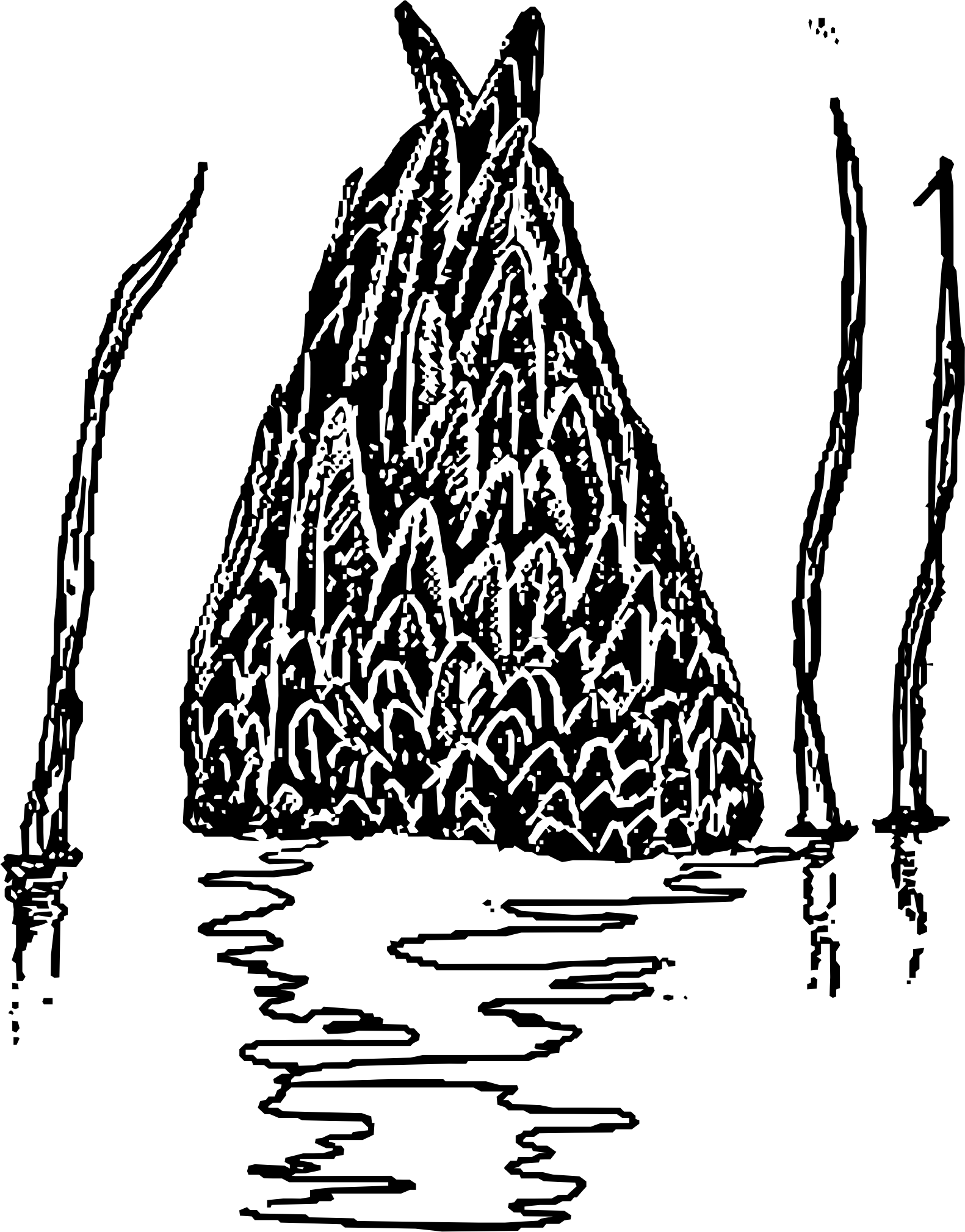 Drawing Canidae Duck Public Domain Computer Icons Clipart (587x750), Png Download