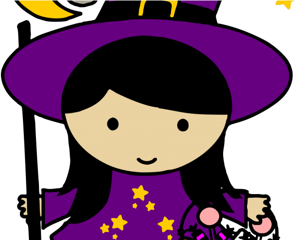 Cute Witch Clipart - Png Download (640x480), Png Download
