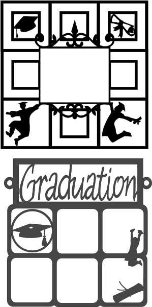 The Top One Jump For Joy Has Space For A 6×4 Photo Clipart (600x600), Png Download