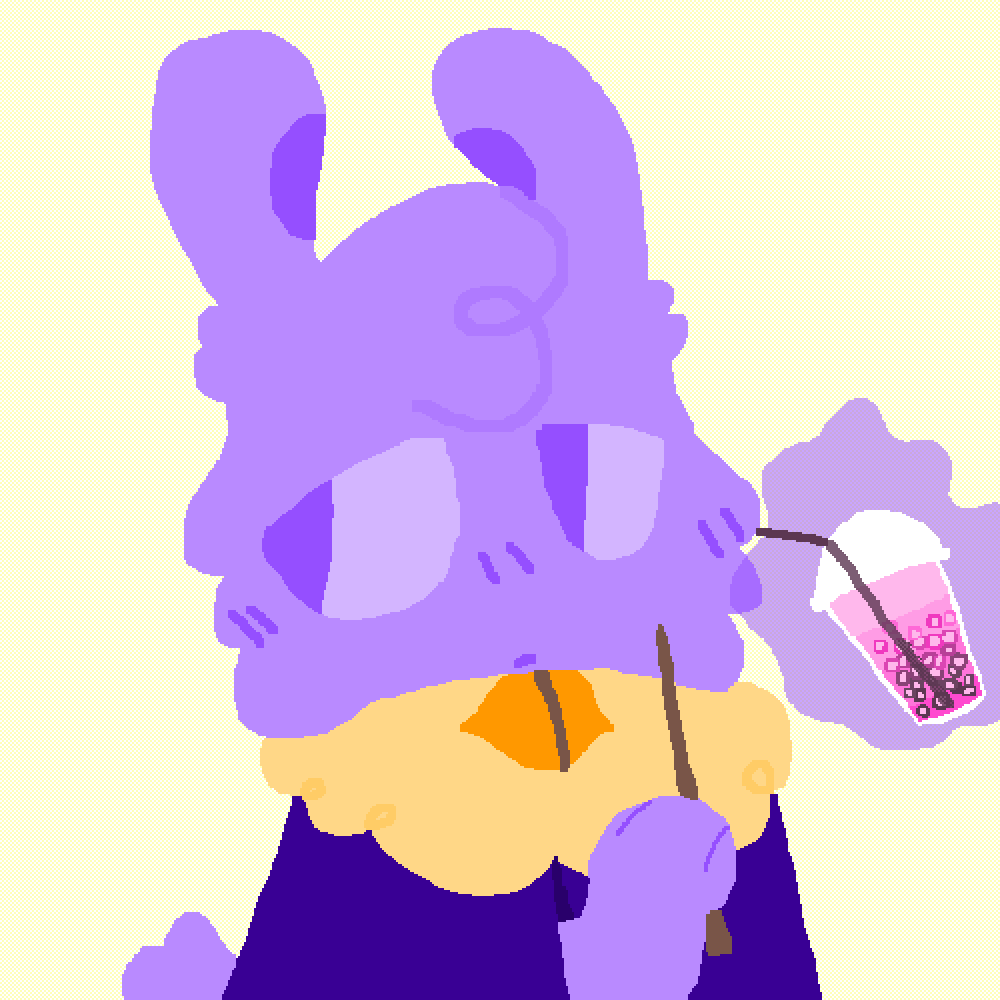 He Likes Boba Clipart (1000x1000), Png Download