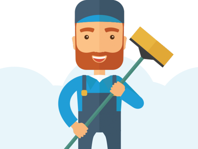 Tired Clipart Cleaning - Png Download (640x480), Png Download