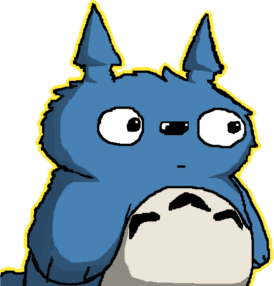 Totoro Clipart (1000x1000), Png Download