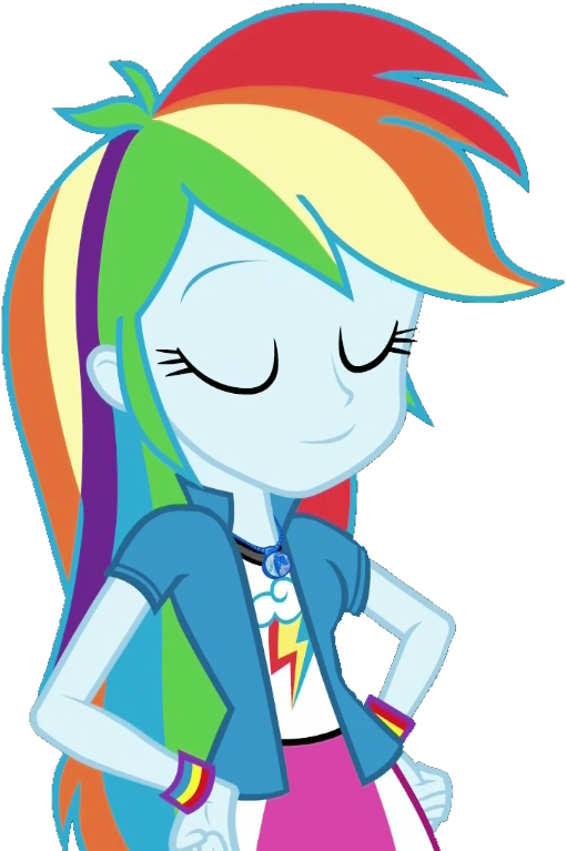 Fella, Equestria Girls, Eyes Closed, Geode Of Super Clipart (517x766), Png Download