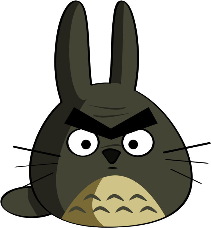 Totoro Clip Art - Png Download (703x800), Png Download