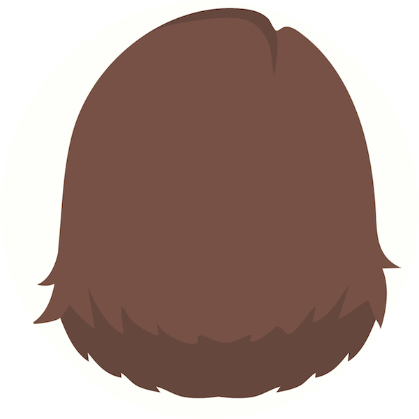 Extensions / Wigs Clipart (600x600), Png Download