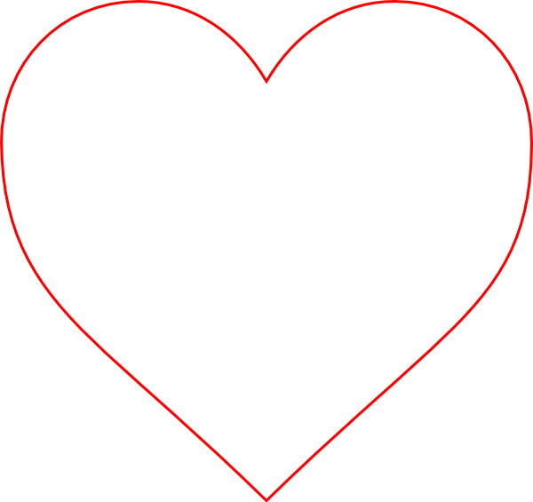 Heart Clip Art At Clker Com Vector Clip Art Online - Png Download (600x565), Png Download
