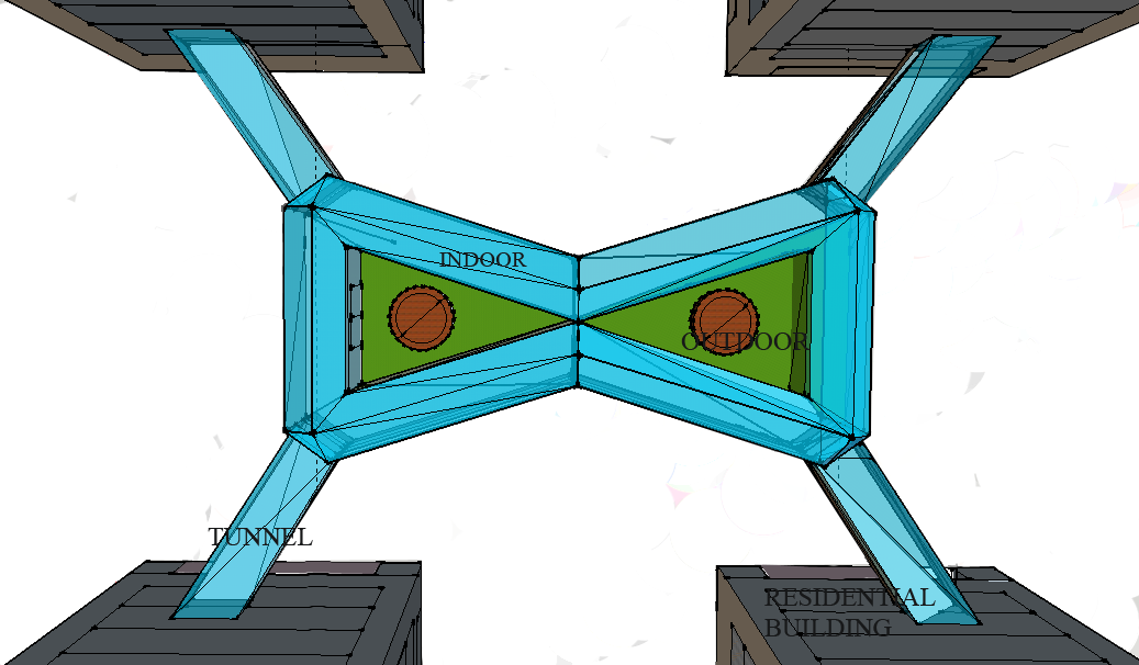 And Basically This Is The Floor Plan Clipart (1037x606), Png Download