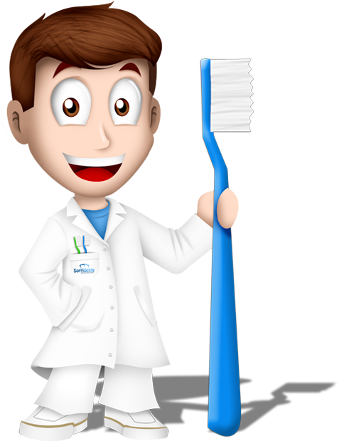 Sorridente Tratamentos Odontologicos Dentista Mascote Clipart (800x650), Png Download
