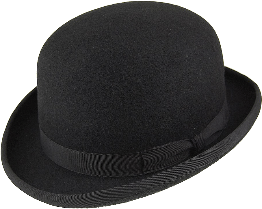 Bowler Hat Png Hd Pluspng Clipart (971x794), Png Download