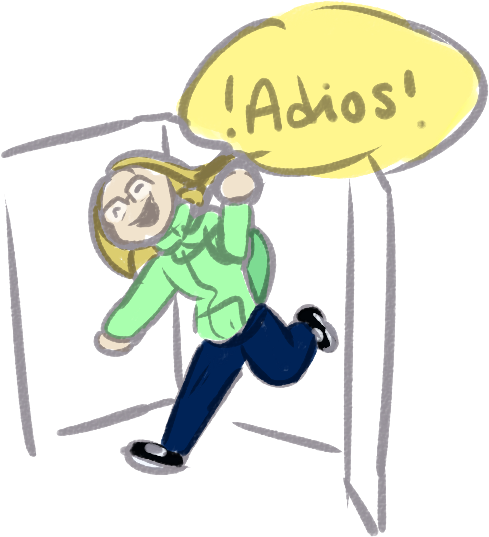 Adios Clip Art - Png Download (700x600), Png Download