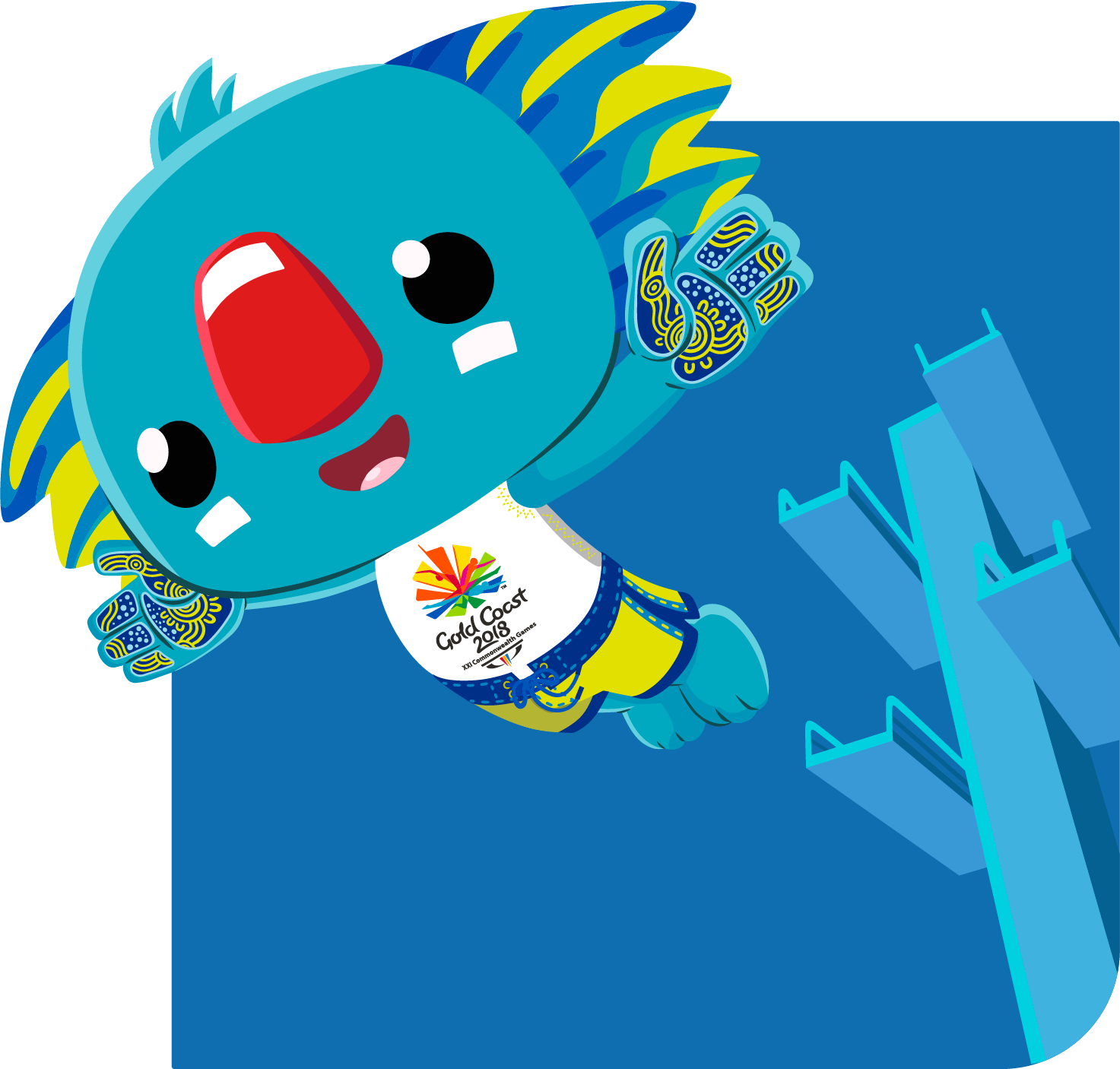 Diving Pictogram Clipart (1473x1406), Png Download