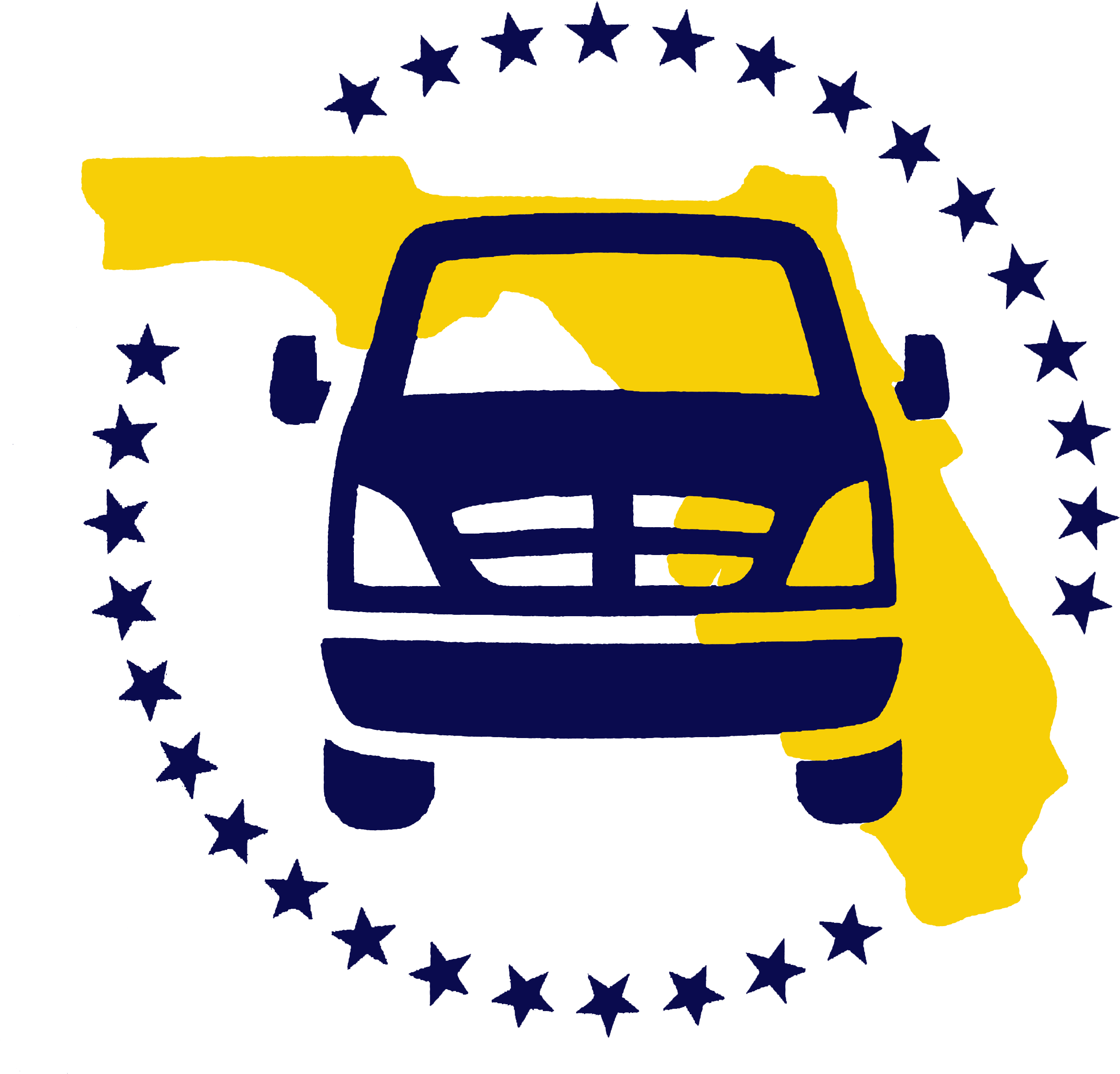 South Florida Shuttle Clipart (2593x2473), Png Download