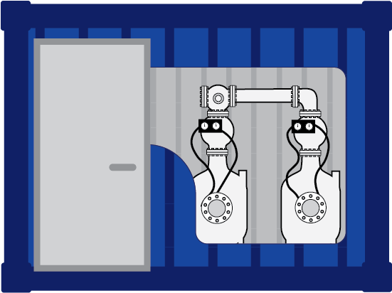 To Better Understand How Shipping Container Structures Clipart (864x432), Png Download