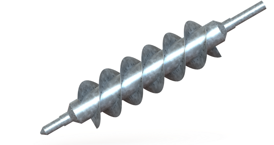 Archimedes Screw Solidworks Clipart (960x540), Png Download