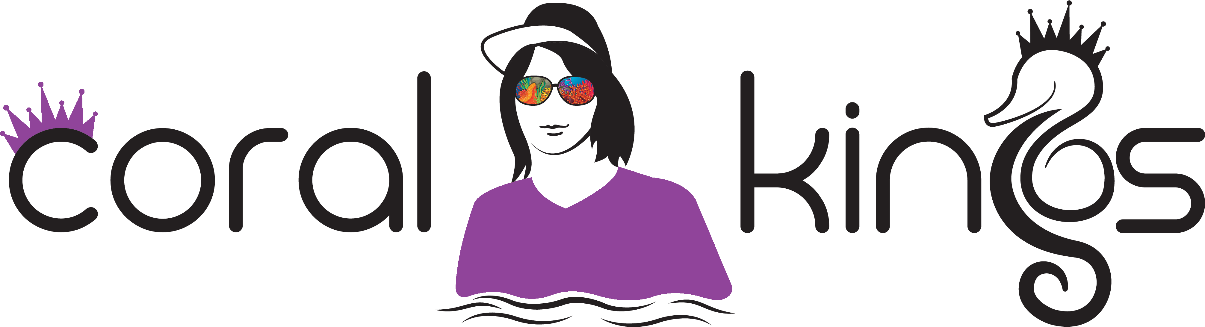 The Coral Kings Llc Clipart (4167x1195), Png Download