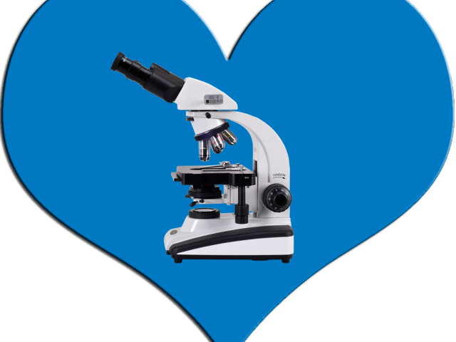 Microscope Clipart Responsible Girl - Png Download (640x480), Png Download