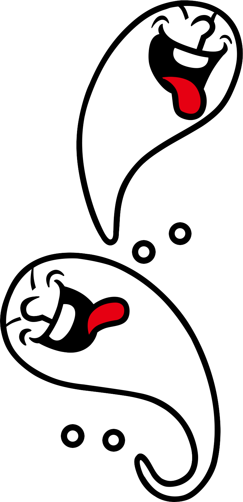 Sneaky Spirits Clipart (779x1606), Png Download