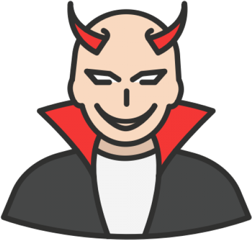Satanism Clipart Evil Person - Png Download (640x480), Png Download