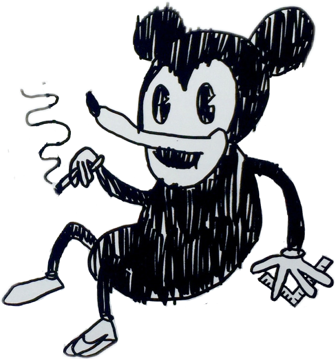 Makeoutvideotape Macdemarco Mickeymouse Cigarrettes Clipart (690x739), Png Download