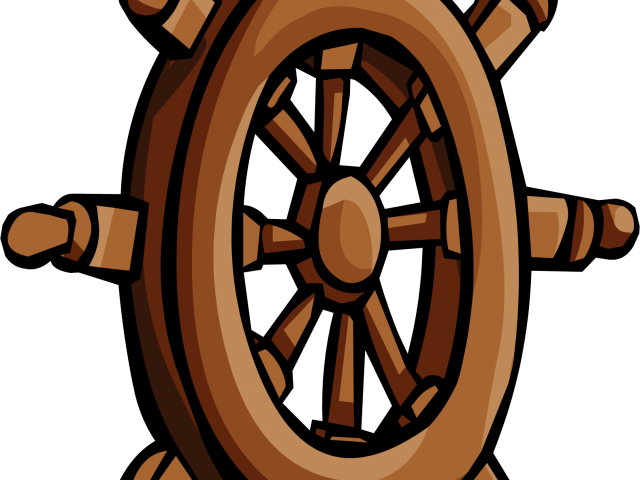Wheel Clipart Captain - Png Download (640x480), Png Download