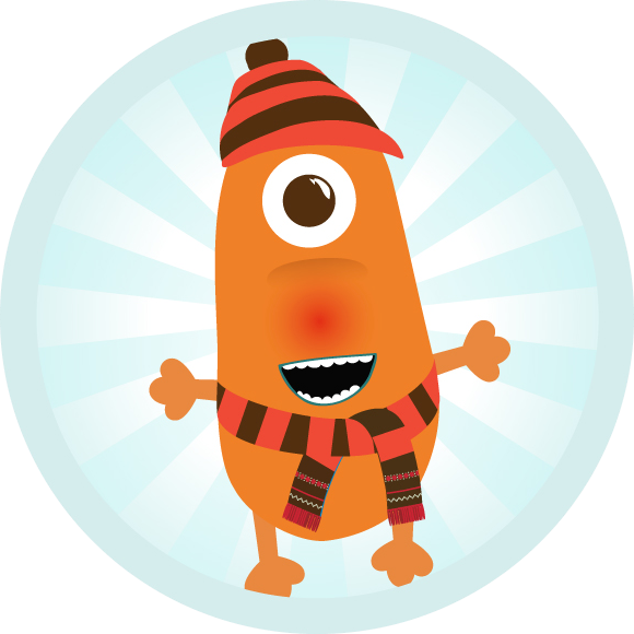 Monster Badge Clipart (580x580), Png Download