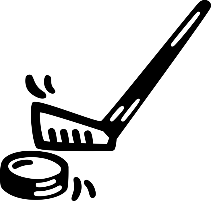 Vector Illustration Of Sport Of Ice Hockey Equipment Clipart (735x700), Png Download