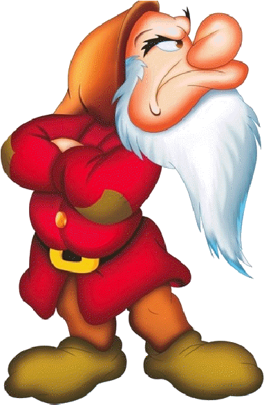 Free Download Grumpy Dwarf Clipart Grumpy Seven Dwarfs - Png Download (600x600), Png Download