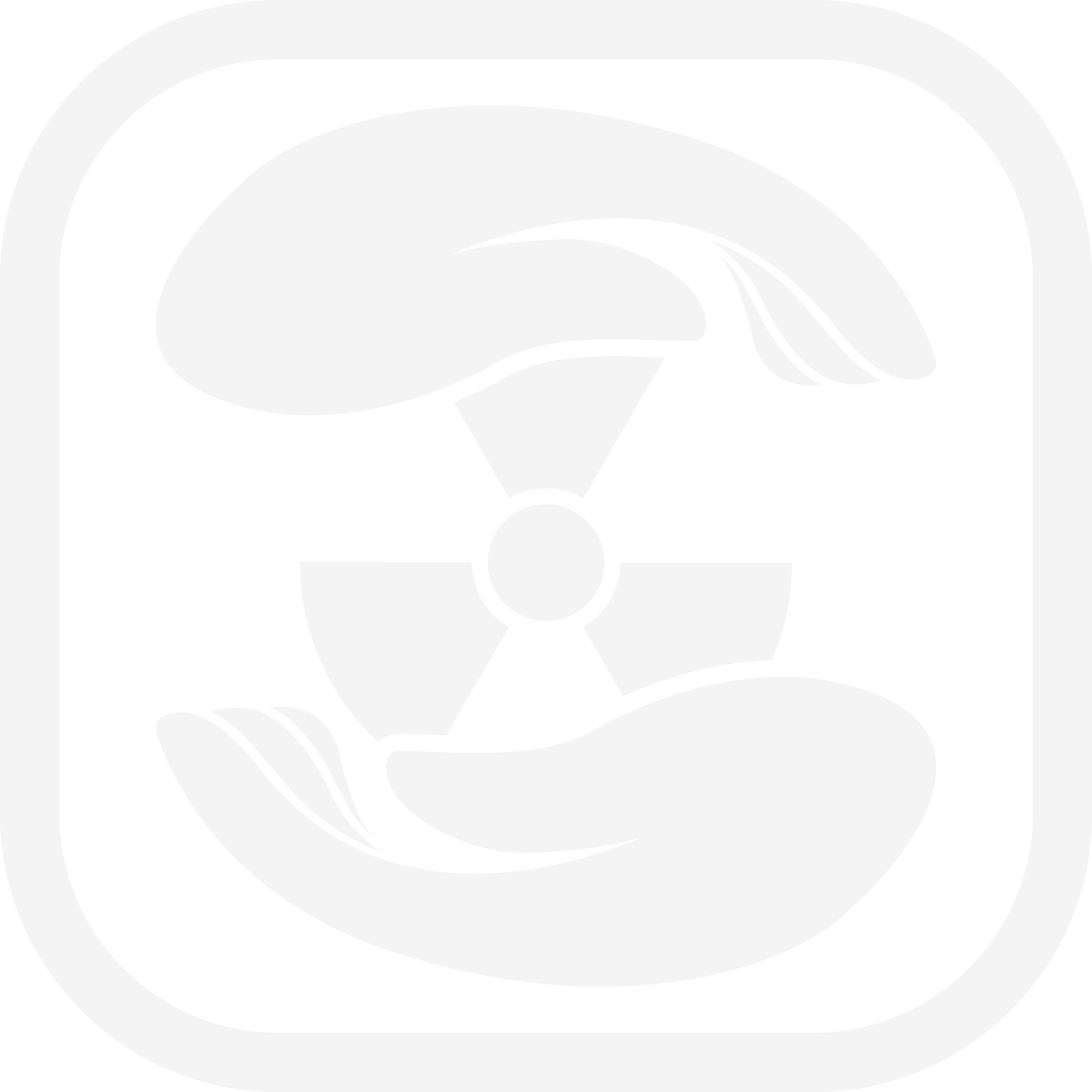 Radiation Reader Png Black And White Clipart (1799x1799), Png Download