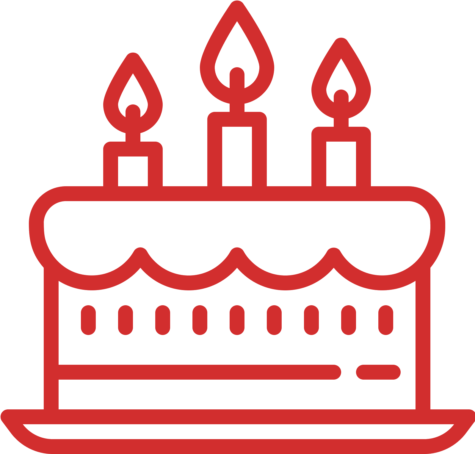 Birthday Icons Clipart (1600x1600), Png Download