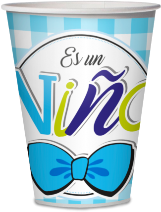 Vaso Fiesta Baby Shower Niño Clipart (570x640), Png Download