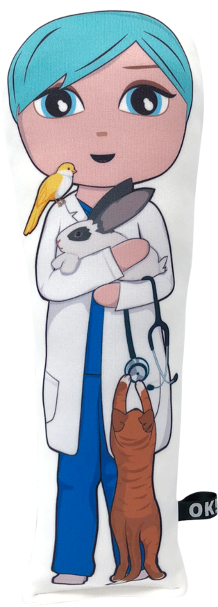 Vet Doll For Girls An Aspirational Doll By Ok Dolls Clipart (1024x1024), Png Download