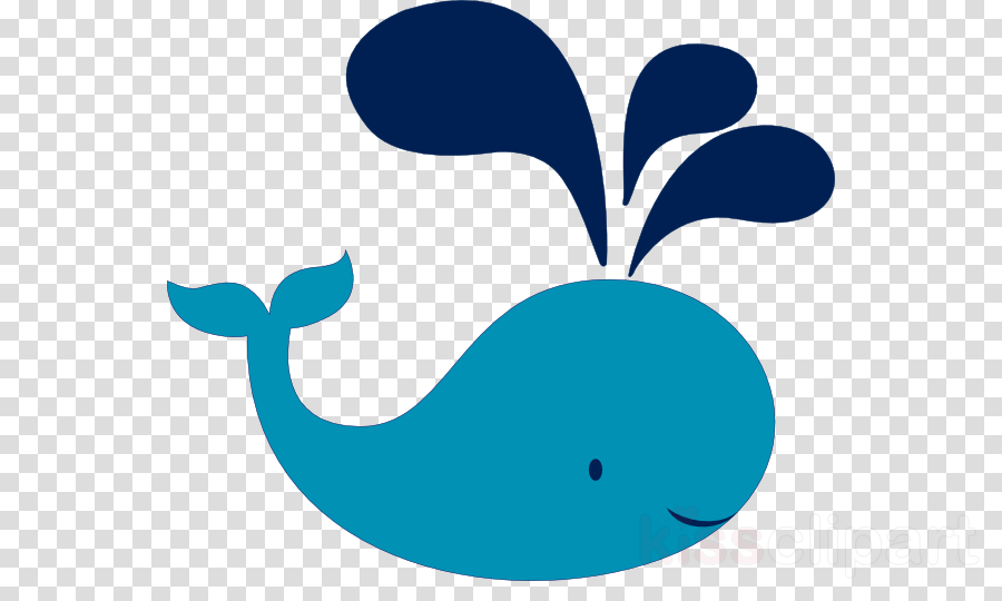 Navy Blue Whale Clip Art Clipart Cetacea Clip Art - Png Download (900x540), Png Download