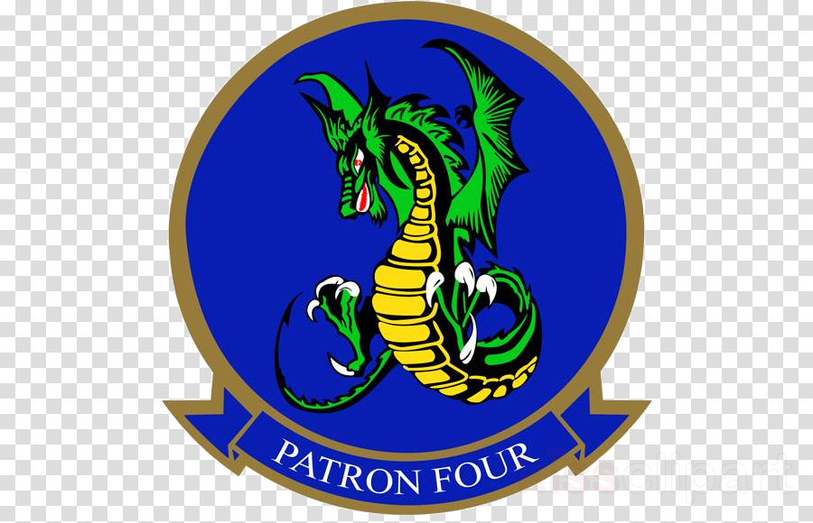 Vp 4 Skinny Dragons Clipart Patrol Squadron 4 Naval - Png Download (900x580), Png Download
