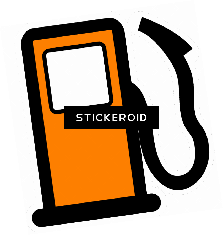 Petrol Pump Icon Clipart (851x896), Png Download