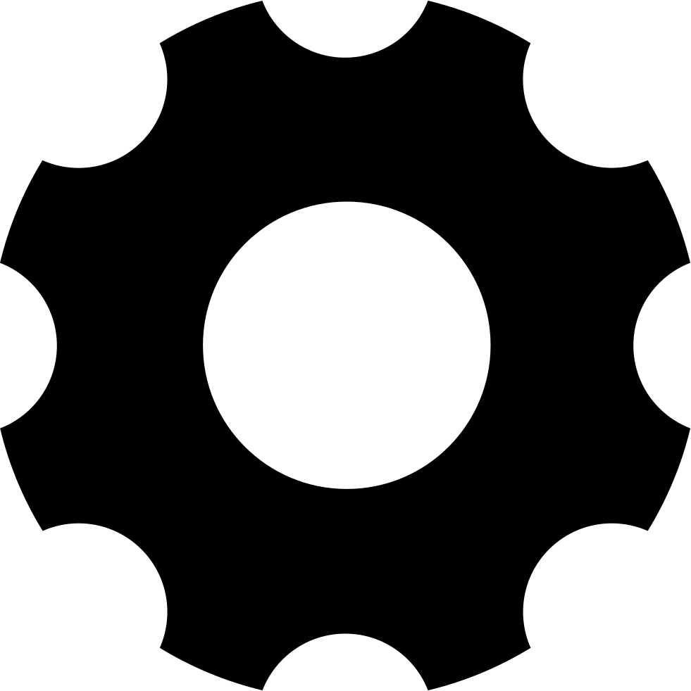Svg Gear Design Clipart (981x982), Png Download