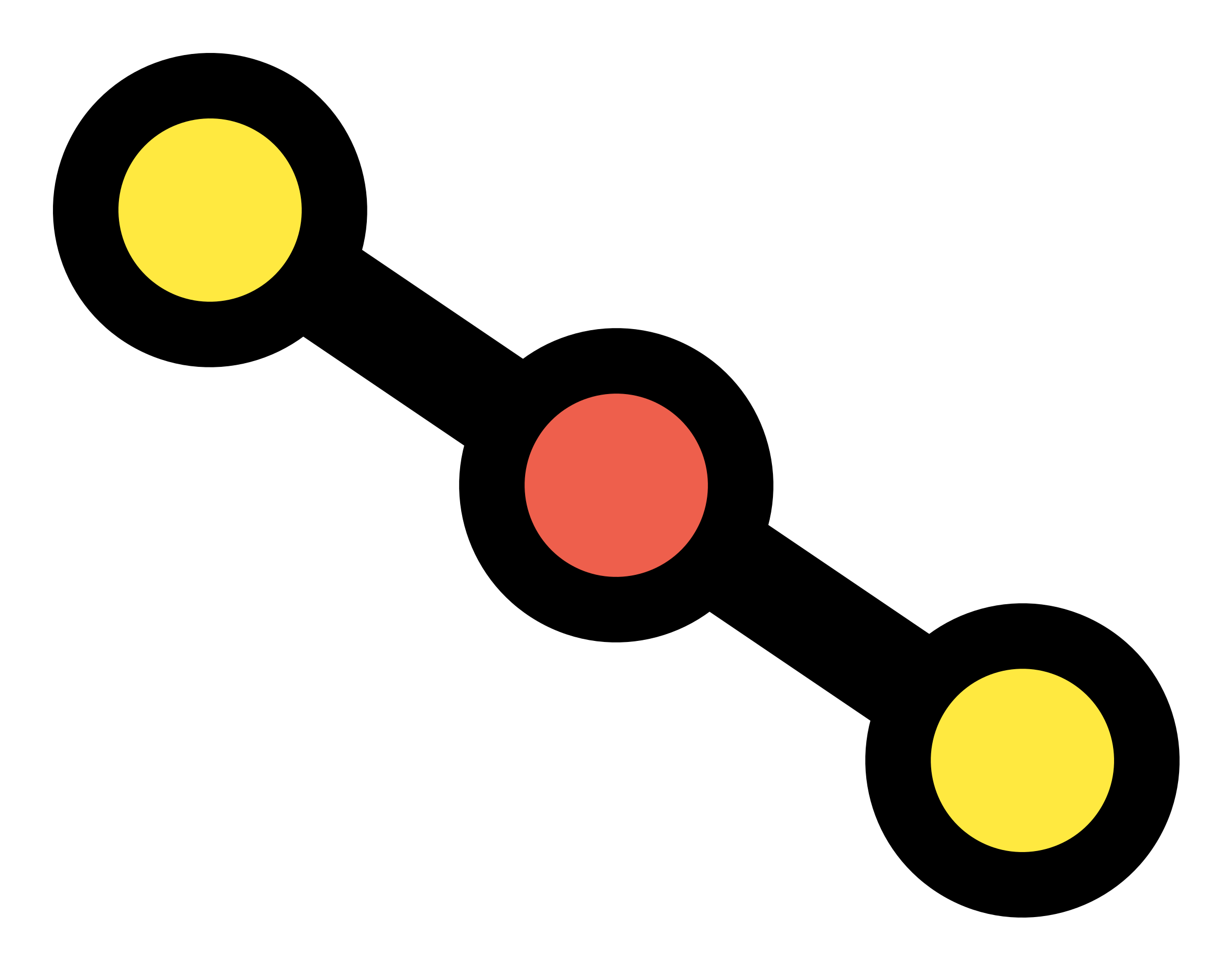 Midpoint Computer Icons Line Segment Yellow Clipart (750x750), Png Download