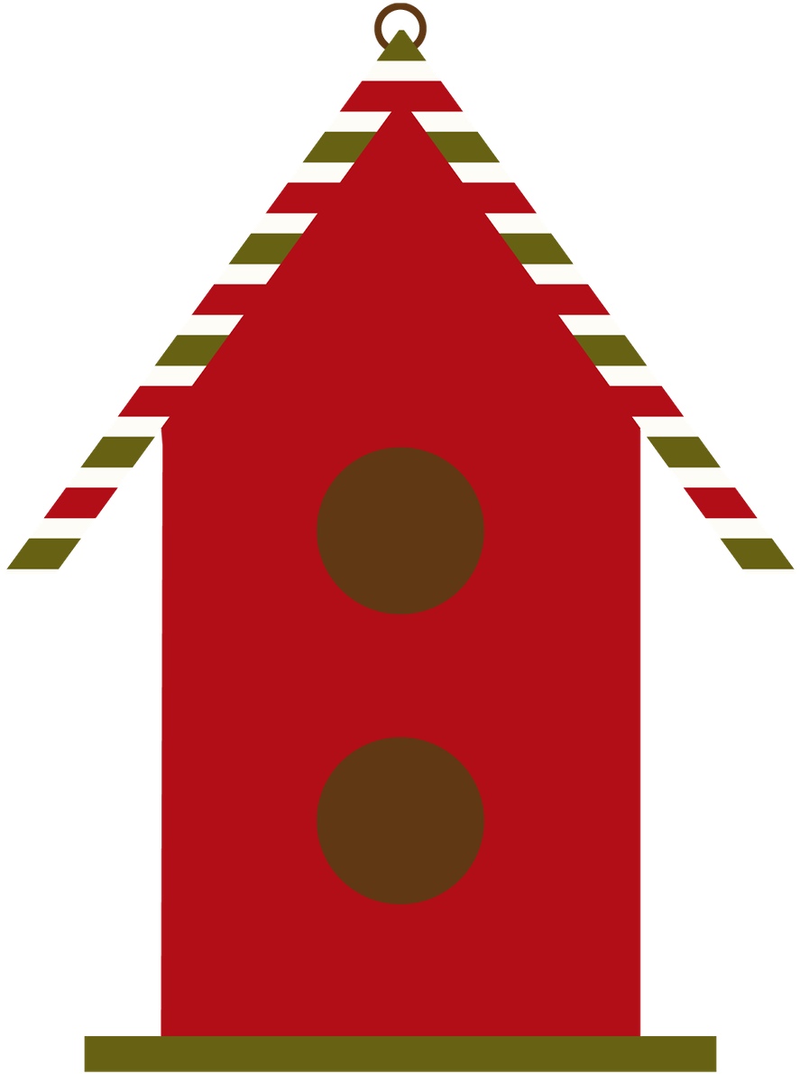 Birdhousesclip Artlittle Birdsbird Boxes - Png Download (900x1205), Png Download