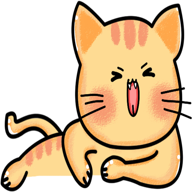 Vector Black And White Download Cat Vecteur The Transprent Clipart (640x640), Png Download