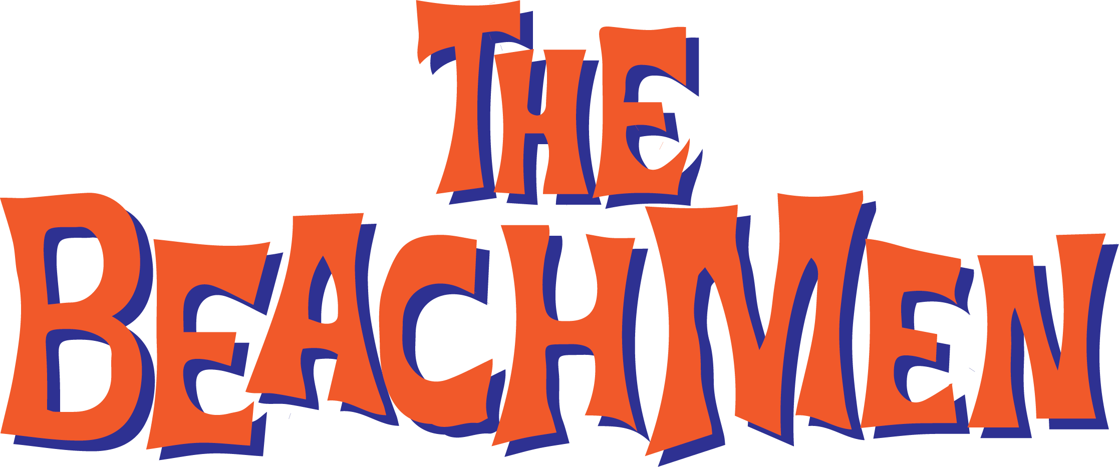 The Beachmen Are Surfing Up And Down The Mean Streets Clipart (2234x933), Png Download