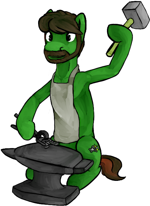 Anvil, Apron, Armpits, Artist Clipart (492x675), Png Download