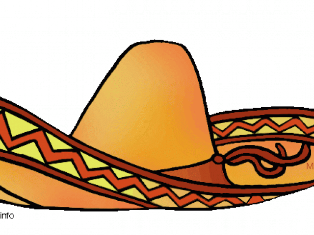 Spanish Clipart Sombrero - Png Download (640x480), Png Download