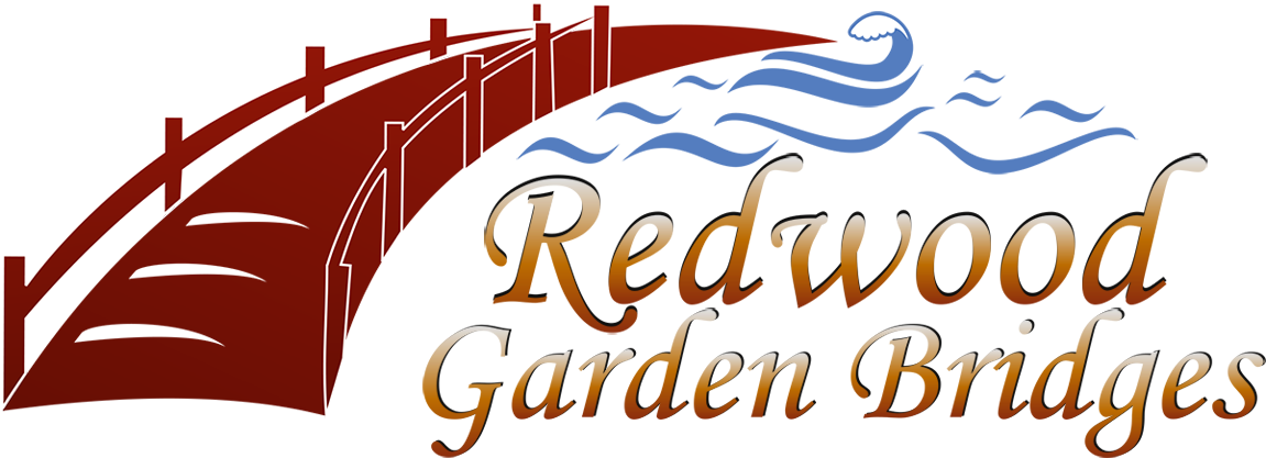 Redwood Garden Bridges Clipart (1200x644), Png Download