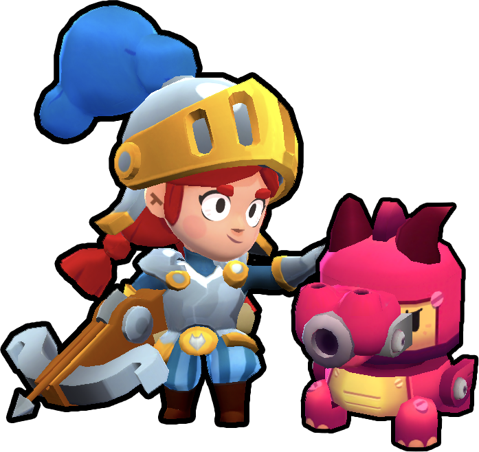 Jessie Skin-dragon Knight Clipart (697x658), Png Download