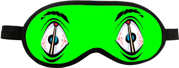 Máscara De Dormir Olhos Clipart (640x640), Png Download