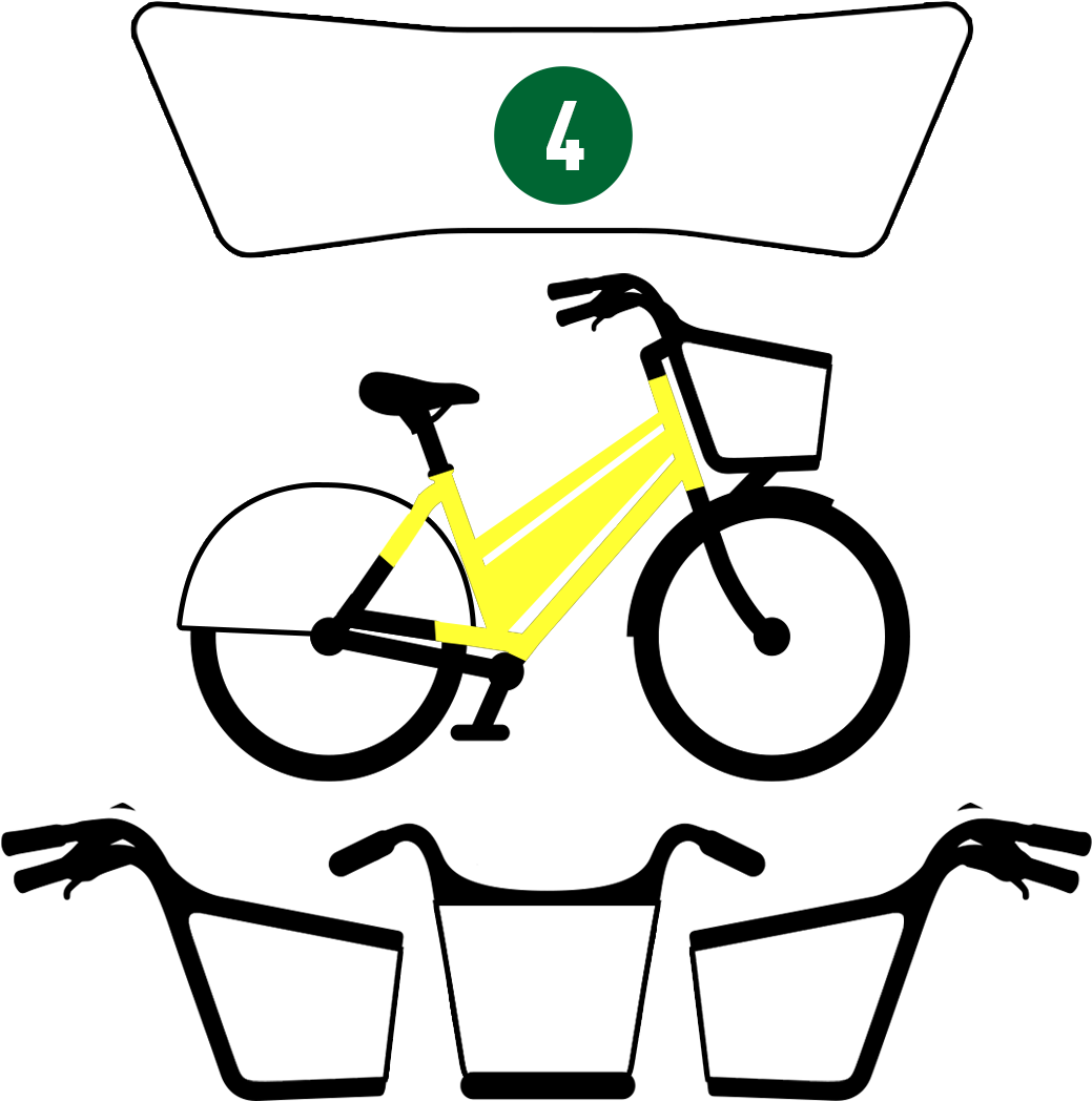 Bike Baskets Clipart - Full Size Clipart (#2456841) - PinClipart