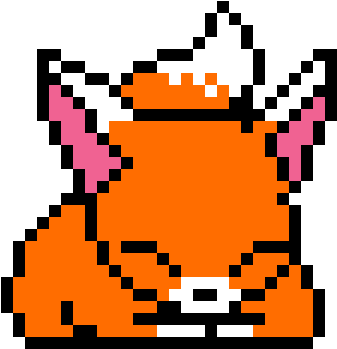 Fox Sleeping Clipart (1200x1200), Png Download